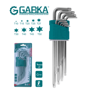 SET LLAVES HEXAGONALES MEDIANAS 9PC